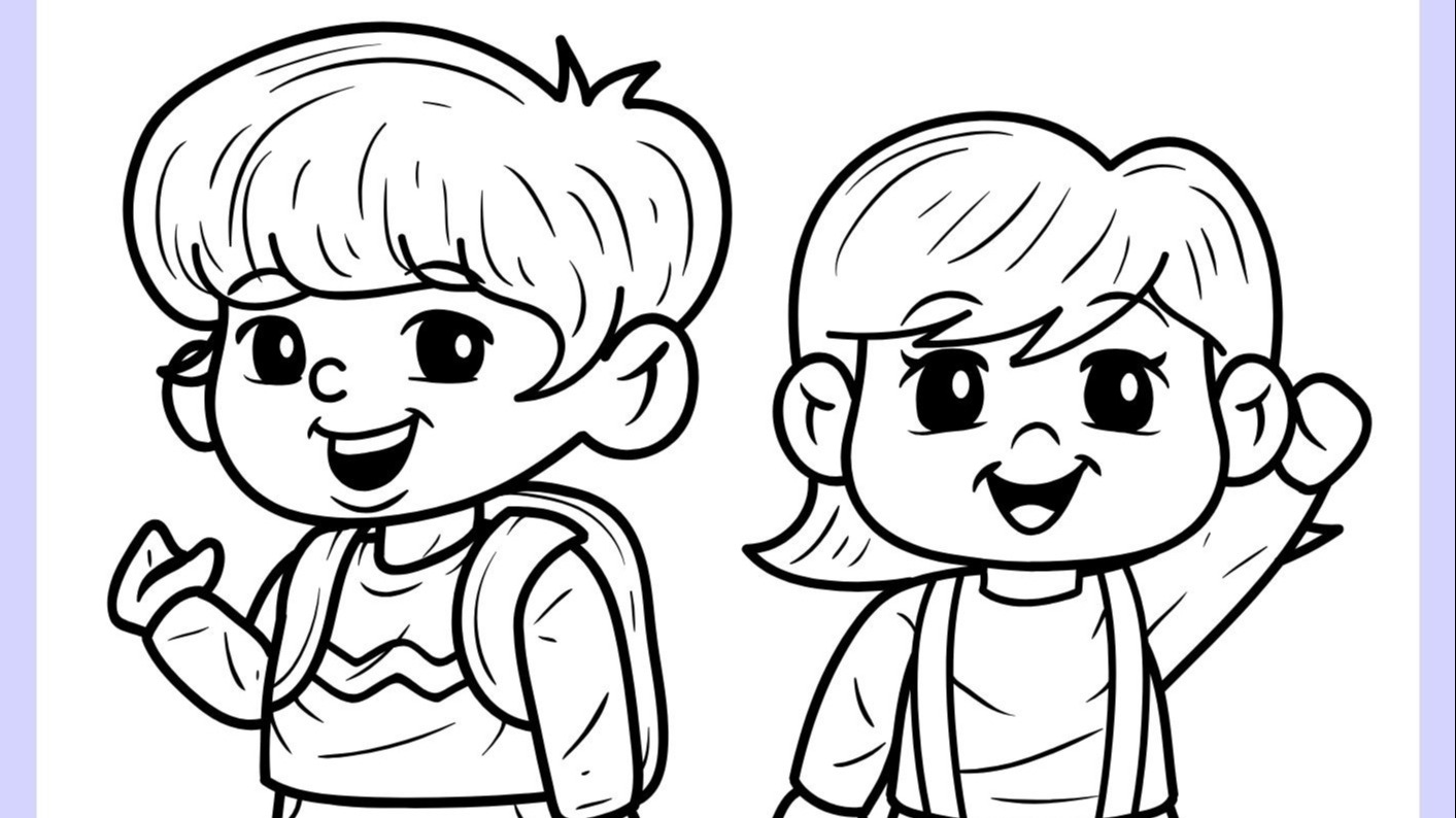 50 Lembar Kertas Mewarnai Anak